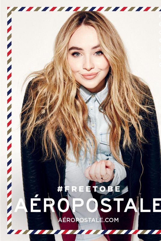 SABRINA CARPENTER for Aeropostale, Winter 2017