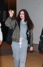 SABRINA CLAUDIO Arrives at MTV’s TRL in New York 11/21/2017