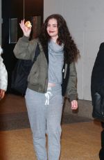 SABRINA CLAUDIO Arrives at MTV’s TRL in New York 11/21/2017