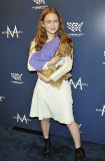 SADIE SINK at 2017 Humane Society Gala in New York 11/10/2017
