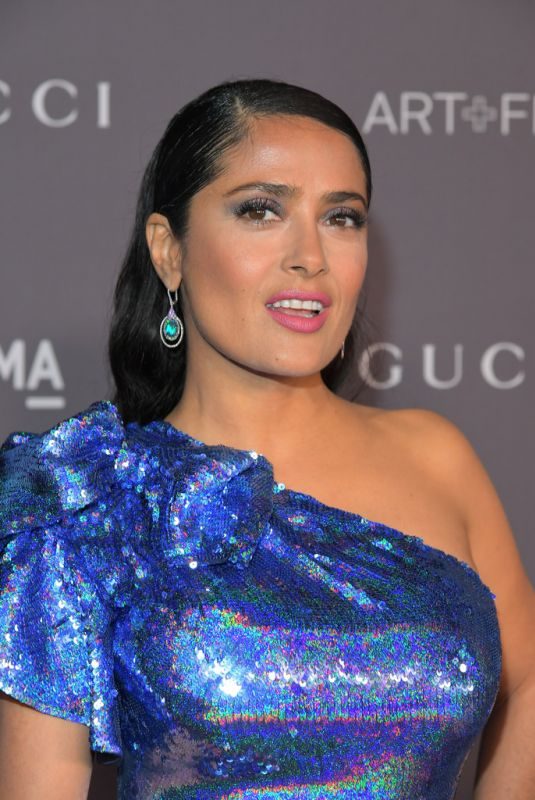 SALMA HAYEK at 2017 LACMA Art + Film Gala in Los Angeles 11/04/2017