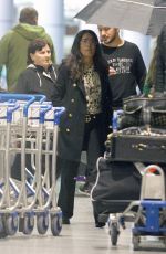 SALMA HAYEK at Airport in Los Angeles 11/06/2017