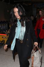 SALMA HAYEK at Los Angeles International Airport 11/16/2017