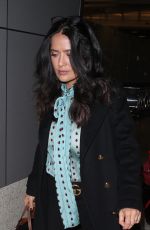 SALMA HAYEK at Los Angeles International Airport 11/16/2017