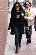 SALMA HAYEK Out in Beverly Hills 11/01/2017