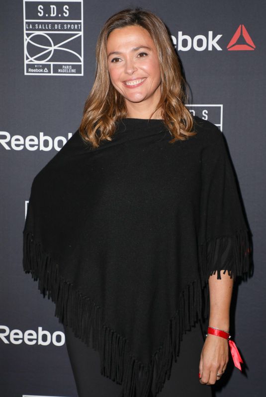 SANDRINE QUETIER at Reebok’s Workout Center La.Salle.De.Sport Launch in Paris 11/16/2017