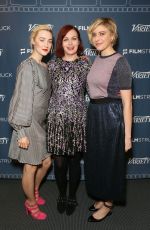 SAOIRSE RONAN, ALICIA MALONE and GRETA GERWIG at Lady Bird Variety Screening in Los Angeles 11/09/2017