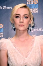 SAOIRSE RONAN at 2017 IFP Gotham Independent Film Awards in New York 11/27/2017