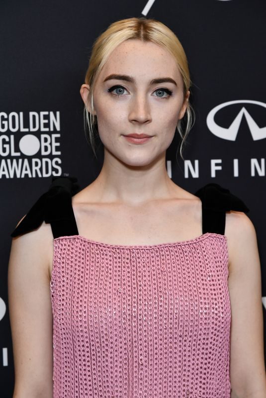 SAOIRSE RONAN at HFPA & Instyle Celebrate 75th Anniversary of the Golden Globes in Los Angeles 11/15/2017