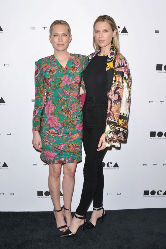 SARA and ERIN FOSTER at 10th Moca Distinguished Women in the Arts Luncheon in Los Angeles 11/01/2017
