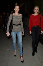 SARA and ERIN FOSTER at Maxfield in West Hollywood 11/09/2017