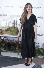 SARA CARBONERO Promotes Agatha Paris Saudade in Madrid 11/15/2017