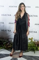 SARA CARBONERO Promotes Agatha Paris Saudade in Madrid 11/15/2017