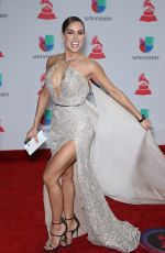 SARA CORRALES at Latin Grammy Awards 2017 in Las Vegas 11/16/2017