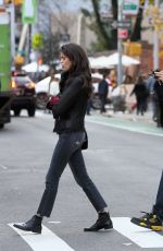 SARA SAMPAIO Out for Lunch in New York 11/04/2017