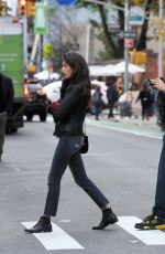 SARA SAMPAIO Out for Lunch in New York 11/04/2017