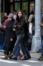 SARA SAMPAIO Out for Lunch in New York 11/04/2017