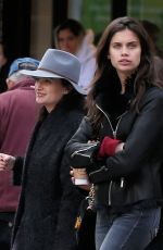 SARA SAMPAIO Out for Lunch in New York 11/04/2017