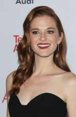 SARAH DREW at Television Academy Hall of Fame Induction in Los Angeles 11/15/2017