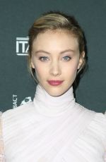SARAH GADON at a Ciambra Screening at Cinema Italian Style in Los Angeles 11/16/2017