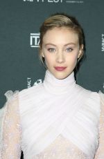 SARAH GADON at a Ciambra Screening at Cinema Italian Style in Los Angeles 11/16/2017