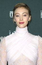 SARAH GADON at a Ciambra Screening at Cinema Italian Style in Los Angeles 11/16/2017
