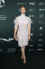 SARAH GADON at a Ciambra Screening at Cinema Italian Style in Los Angeles 11/16/2017