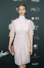 SARAH GADON at a Ciambra Screening at Cinema Italian Style in Los Angeles 11/16/2017