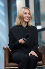 SARAH GADON at AOL Build Speaker Series in New York 11/03/2017