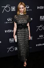 SARAH GADON at HFPA & Instyle Celebrate 75th Anniversary of the Golden Globes in Los Angeles 11/15/2017