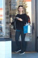 SARAH GADON Out Shopping in Hollywood 11/18/2017