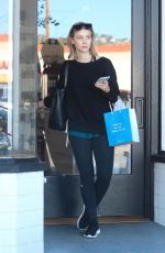 SARAH GADON Out Shopping in Hollywood 11/18/2017