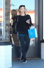 SARAH GADON Shopping at Detox Market in Hollywood 11/18/2017