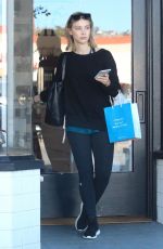 SARAH GADON Shopping at Detox Market in Hollywood 11/18/2017