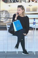 SARAH GADON Shopping at Detox Market in Hollywood 11/18/2017