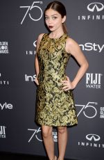 SARAH HYLAND at HFPA & Instyle Celebrate 75th Anniversary of the Golden Globes in Los Angeles 11/15/2017