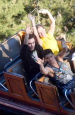 SARAH HYLAND Celebrates Her Birthday with Wells Adams at Disneyland 11/25/2017