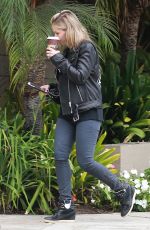 SARAH MICHELLE GELLAR Out for Coffee in Santa Monica 10/31/2017