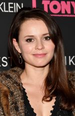 SASHA COHEN at I, Tonya Premiere in New York 11/28/2017