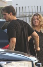 SASHA PIETERSE and Gleb Savchenko Leaves DWTS Practice in Los Angeles 11/15/2017