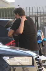 SASHA PIETERSE and Gleb Savchenko Leaves DWTS Practice in Los Angeles 11/15/2017