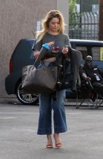 SASHA PIETERSE Arrives at Dancing with the Stars Rehersal in Los Angeles 11/15/2017