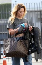 SASHA PIETERSE Arrives at Dancing with the Stars Rehersal in Los Angeles 11/15/2017