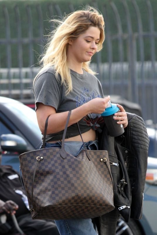 SASHA PIETERSE Arrives at Dancing with the Stars Rehersal in Los Angeles 11/15/2017