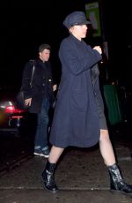 SCARLETT JOHANSSON Night Out in New York 11/20/2017