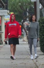 SELENA GOMEZ and Justin Bieber Out in Los Angeles 11/01/2017