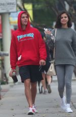 SELENA GOMEZ and Justin Bieber Out in Los Angeles 11/01/2017