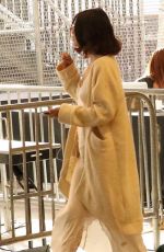 SELENA GOMEZ Arrives at American Music Awards Practice in Los Angeles 11/17/2017