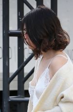 SELENA GOMEZ Arrives at American Music Awards Practice in Los Angeles 11/17/2017