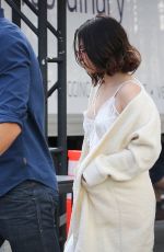 SELENA GOMEZ Arrives at Microsoft Theater in Los Angeles for AMA Rehearsal 11/17/2017